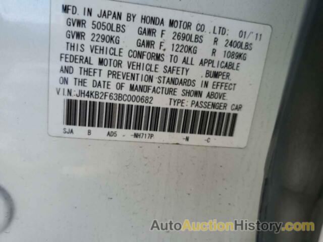 ACURA RL, JH4KB2F63BC000682