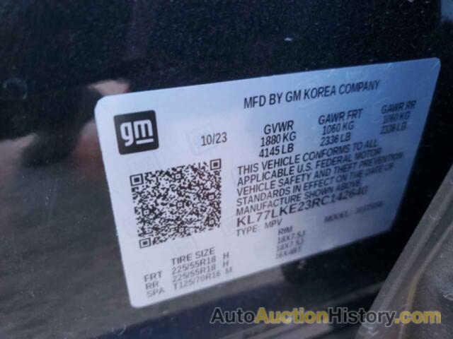 CHEVROLET TRAX ACTIV ACTIV, KL77LKE23RC142640