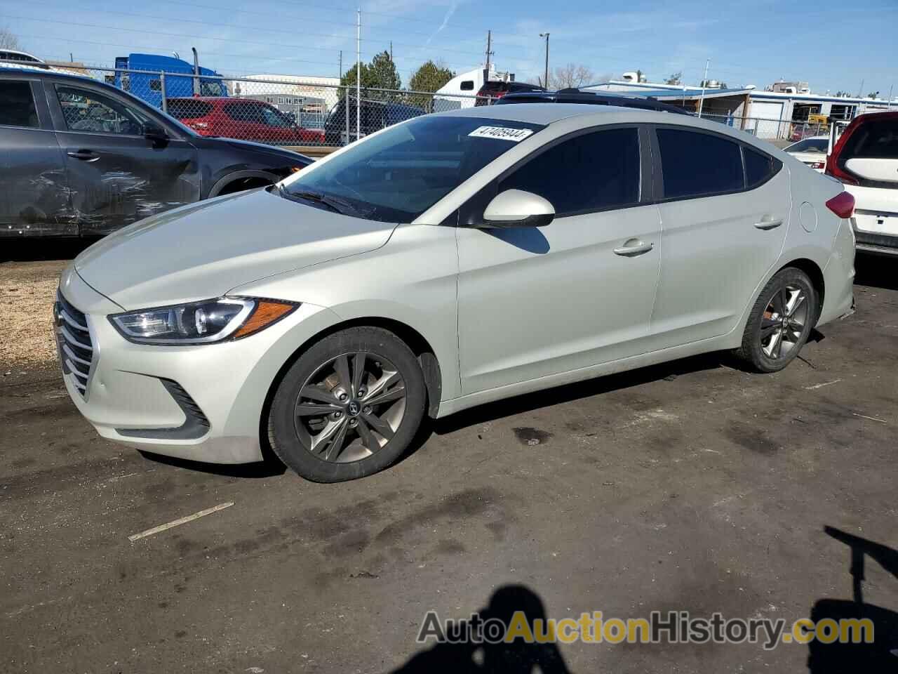 HYUNDAI ELANTRA SEL, 5NPD84LF4JH242697