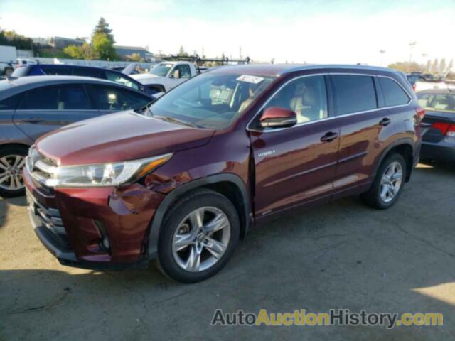 TOYOTA HIGHLANDER HYBRID LIMITED, 5TDDGRFH6JS045232