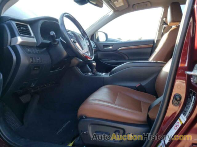 TOYOTA HIGHLANDER HYBRID LIMITED, 5TDDGRFH6JS045232