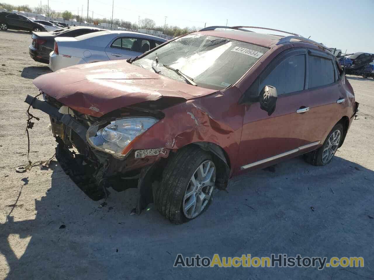 NISSAN ROGUE S, JN8AS5MV6CW405366