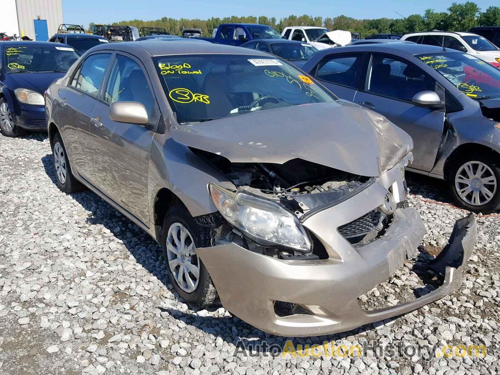 2010 TOYOTA COROLLA BA BASE, 1NXBU4EE5AZ261168