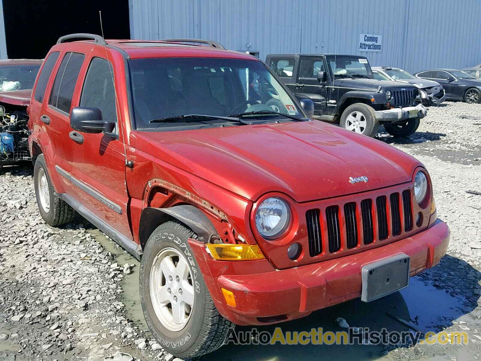 2007 JEEP LIBERTY SP SPORT, 1J4GL48K77W710243