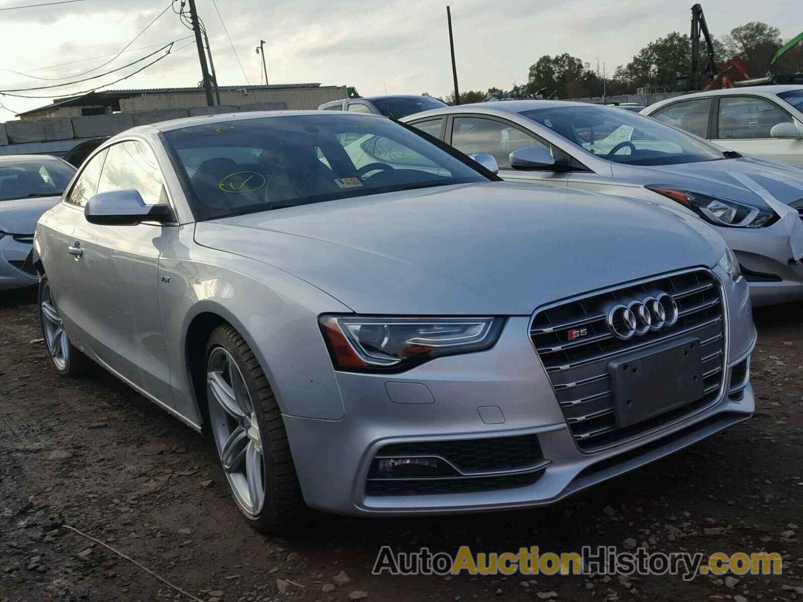 2014 AUDI S5 PREMIUM PLUS, WAUCGAFR8EA018345