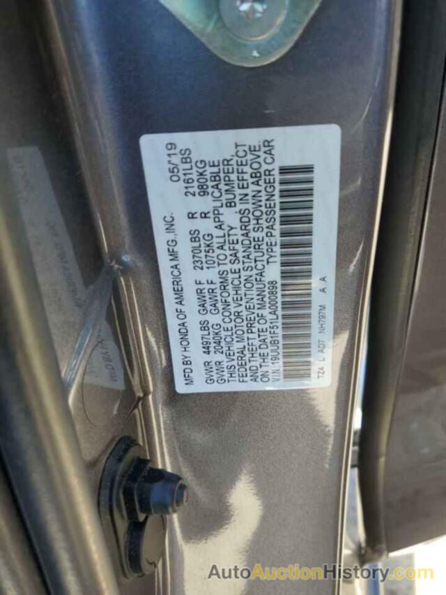 ACURA TLX TECHNOLOGY, 19UUB1F51LA000898