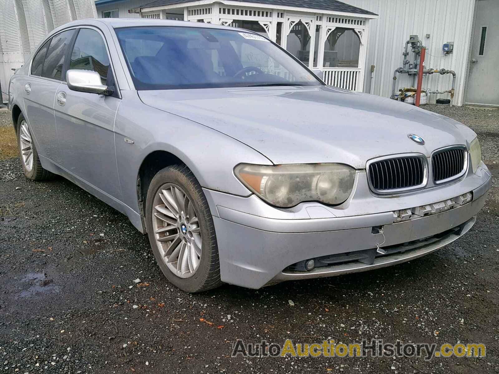 2004 BMW 745 I, WBAGL63494DP70104