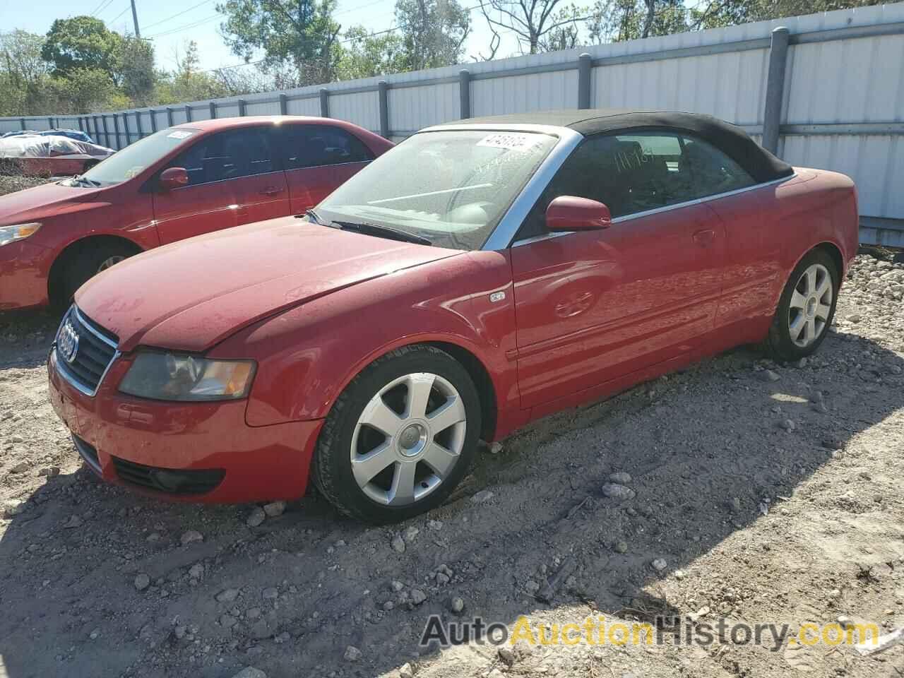 AUDI A4 1.8 CABRIOLET, WAUAC48H96K007553