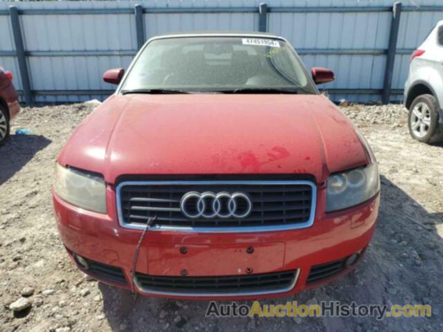 AUDI A4 1.8 CABRIOLET, WAUAC48H96K007553