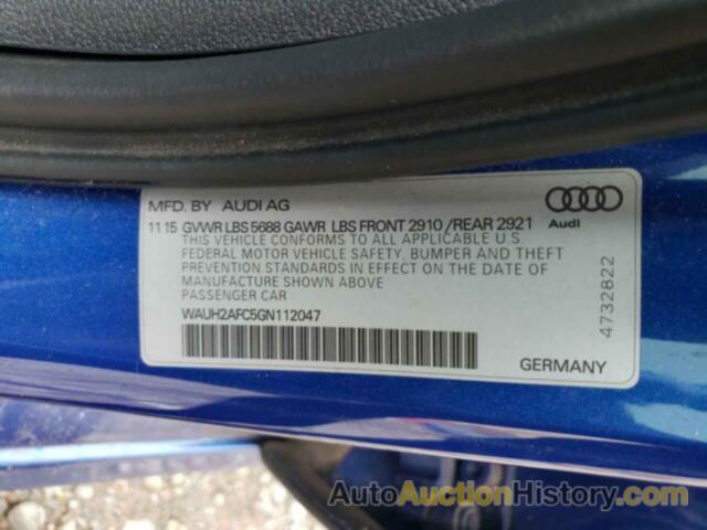 AUDI S6/RS6 PRESTIGE, WAUH2AFC5GN112047