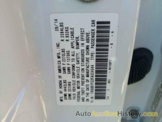 ACURA TLX TECH, 19UUB1F52FA004544