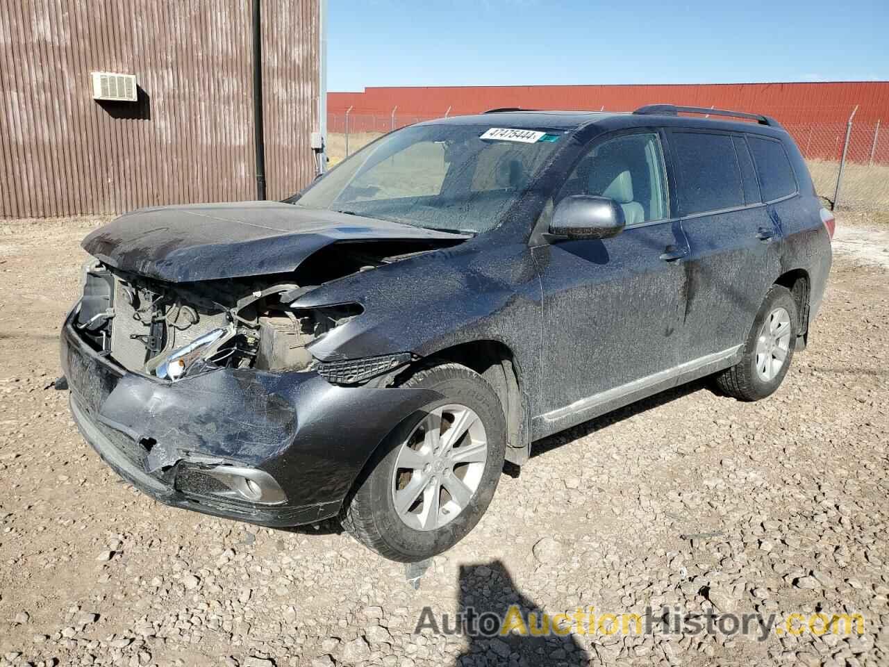 TOYOTA HIGHLANDER BASE, 5TDBK3EH3CS110478