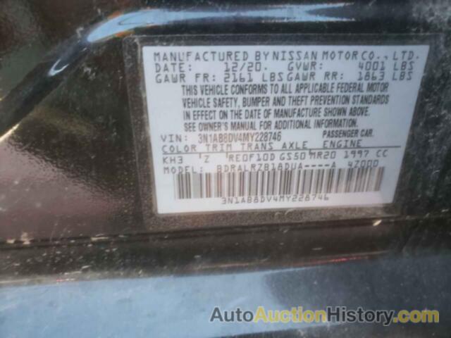 NISSAN SENTRA SR, 3N1AB8DV4MY228746