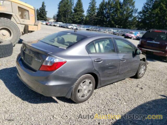 HONDA CIVIC HYBRID, JHMFB4F26CS009300