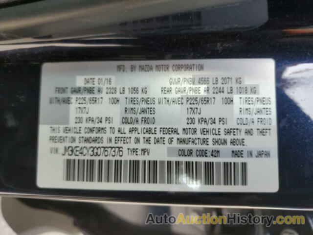 MAZDA CX-5 TOURING, JM3KE4CY3G0767376