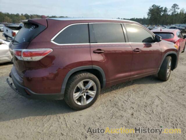 TOYOTA HIGHLANDER LIMITED, 5TDYKRFH1GS169076