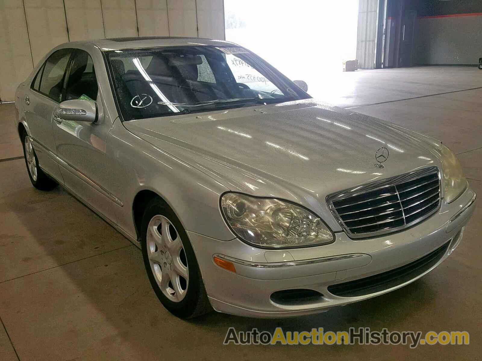 2006 MERCEDES-BENZ S 500 4MATIC, WDBNG84J66A478640