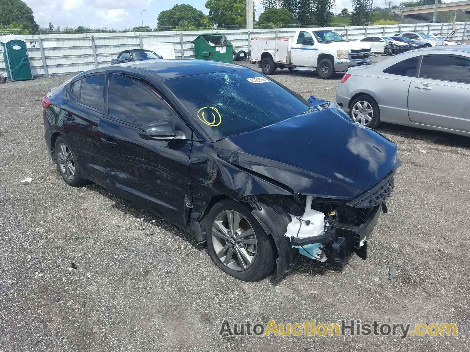 2018 HYUNDAI ELANTRA SEL, 5NPD84LF6JH340016