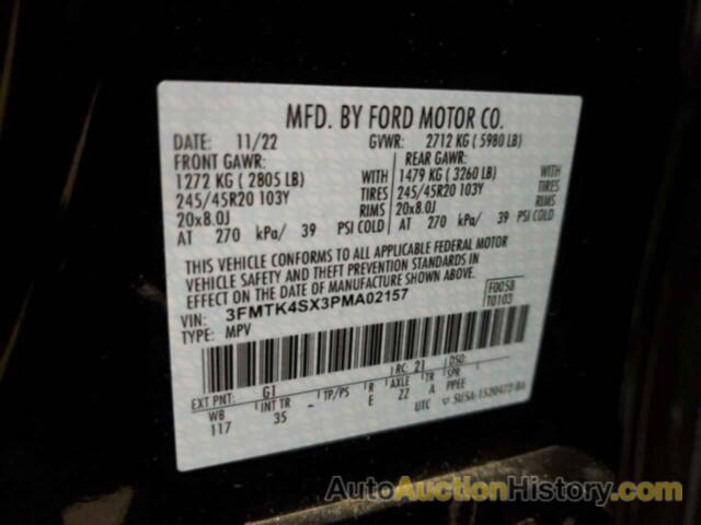 FORD MUSTANG GT, 3FMTK4SX3PMA02157