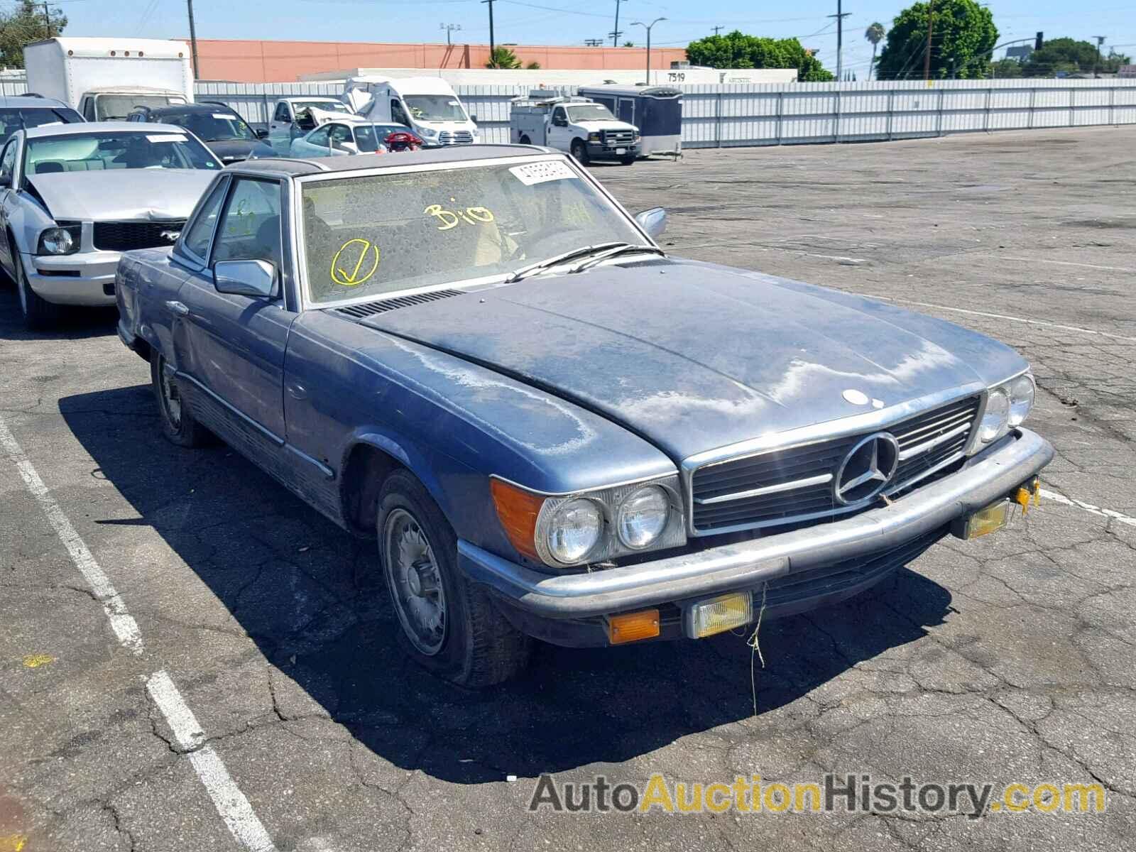 1985 MERCEDES-BENZ 380 SL, WDB1070451A025107