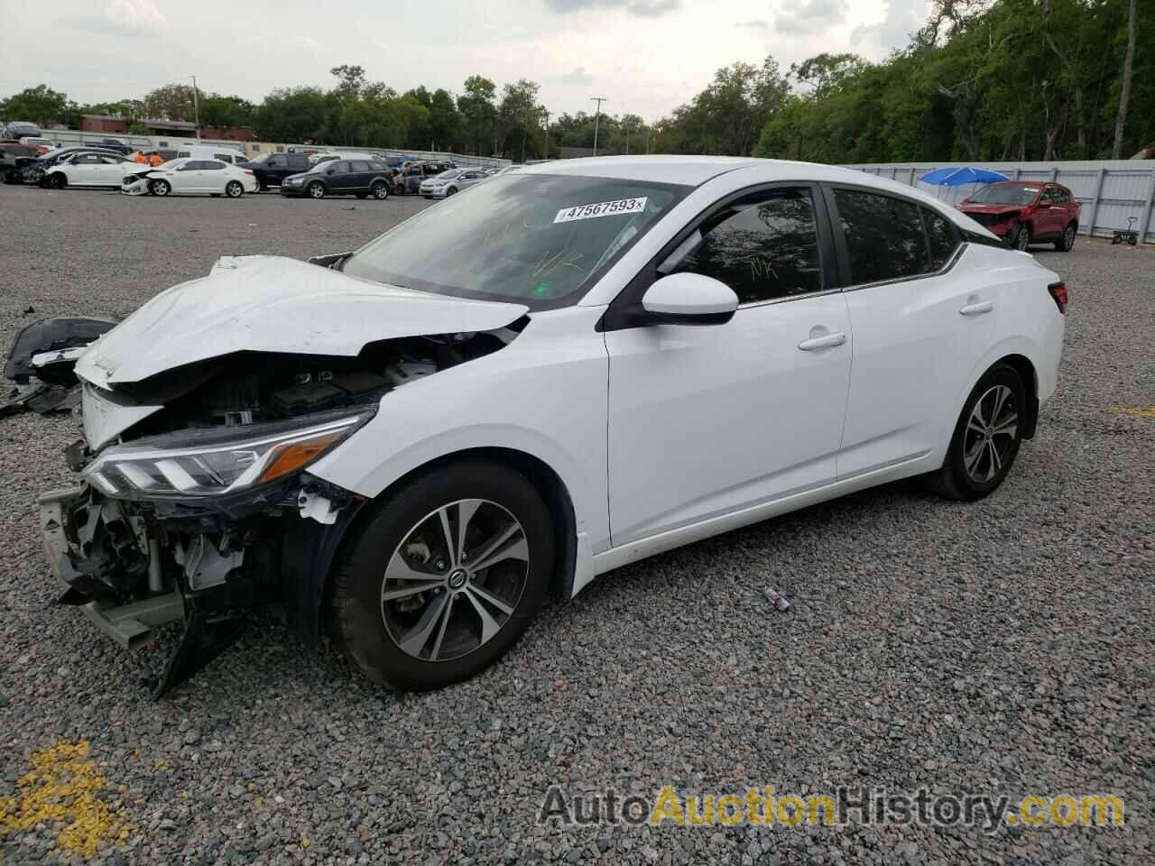 2021 NISSAN SENTRA SV, 3N1AB8CV7MY226166