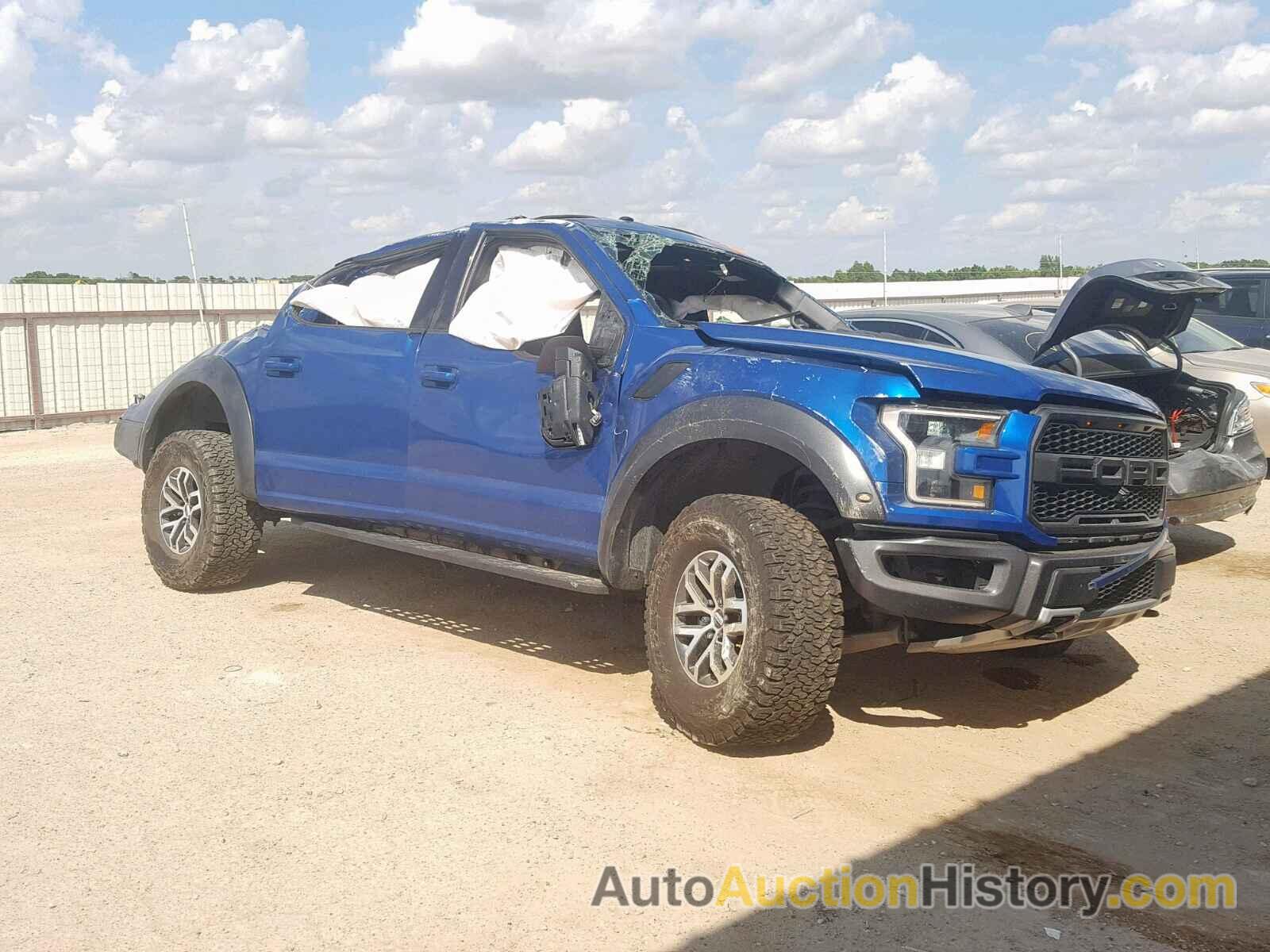 2017 FORD F150 RAPTOR, 1FTFW1RG8HFB32947