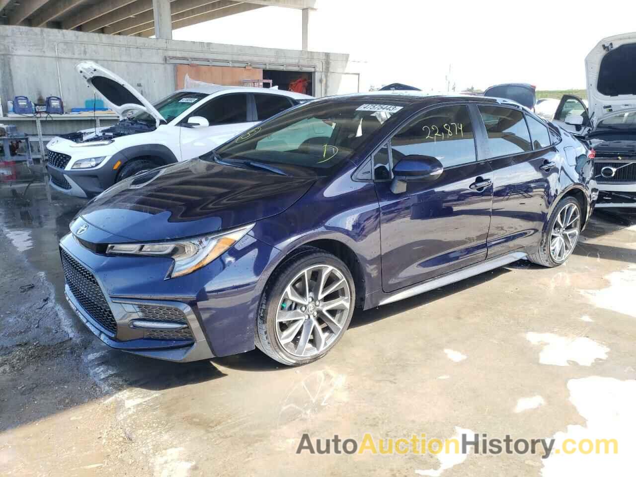 2021 TOYOTA COROLLA SE, JTDS4MCE3MJ076534