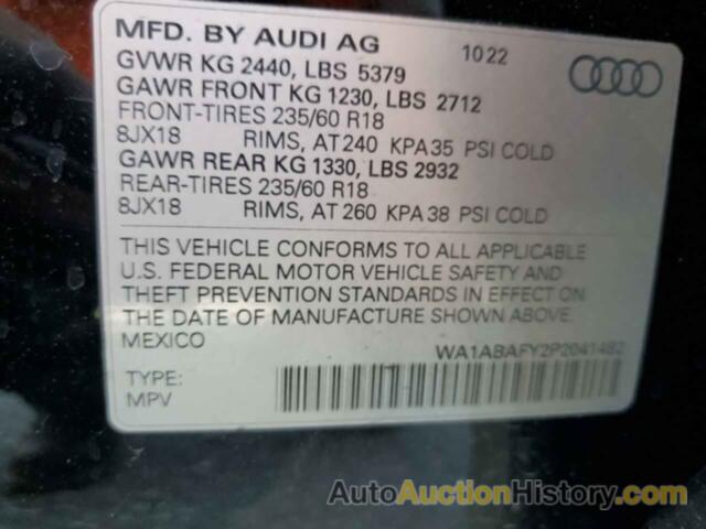 AUDI Q5 PREMIUM 40, WA1ABAFY2P2041482