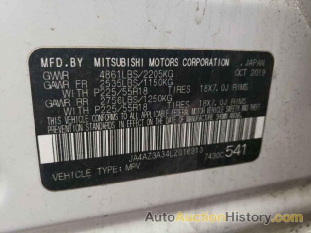 MITSUBISHI OUTLANDER SE, JA4AZ3A34LZ016913