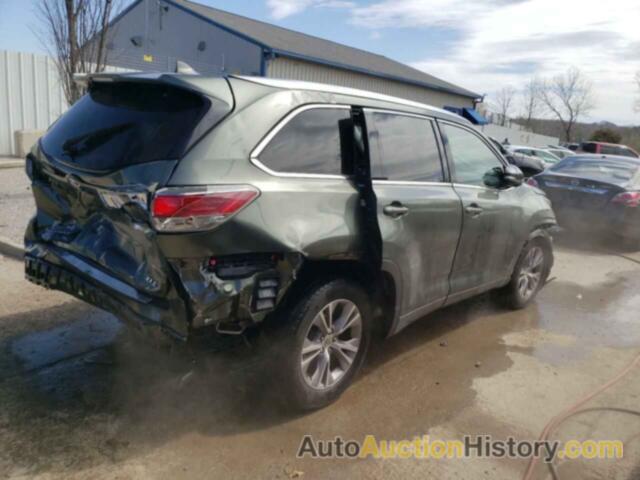 TOYOTA HIGHLANDER XLE, 5TDKKRFH5ES023363