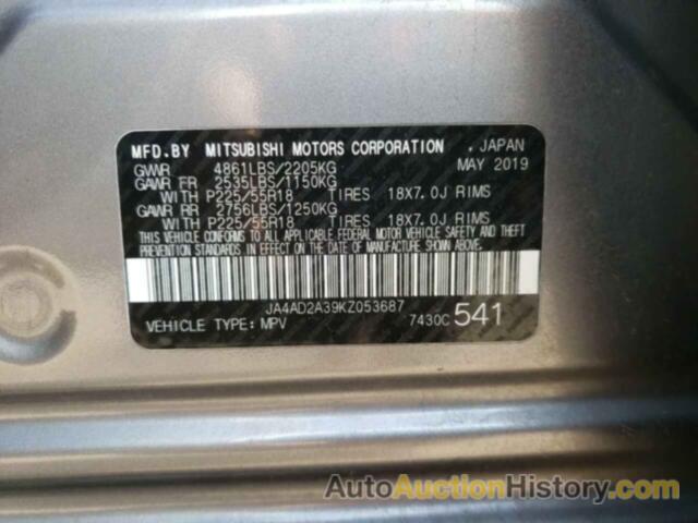 MITSUBISHI OUTLANDER ES, JA4AD2A39KZ053687