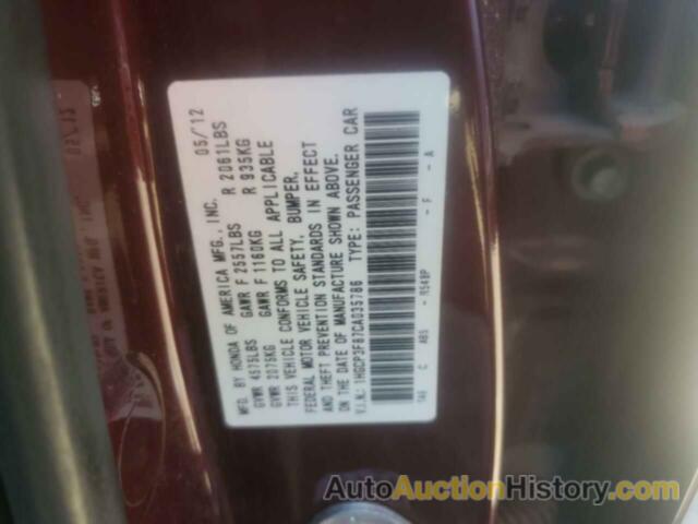 HONDA ACCORD EXL, 1HGCP3F87CA035786