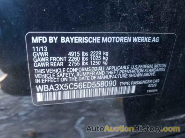 BMW 3 SERIES XIGT, WBA3X5C56ED558090