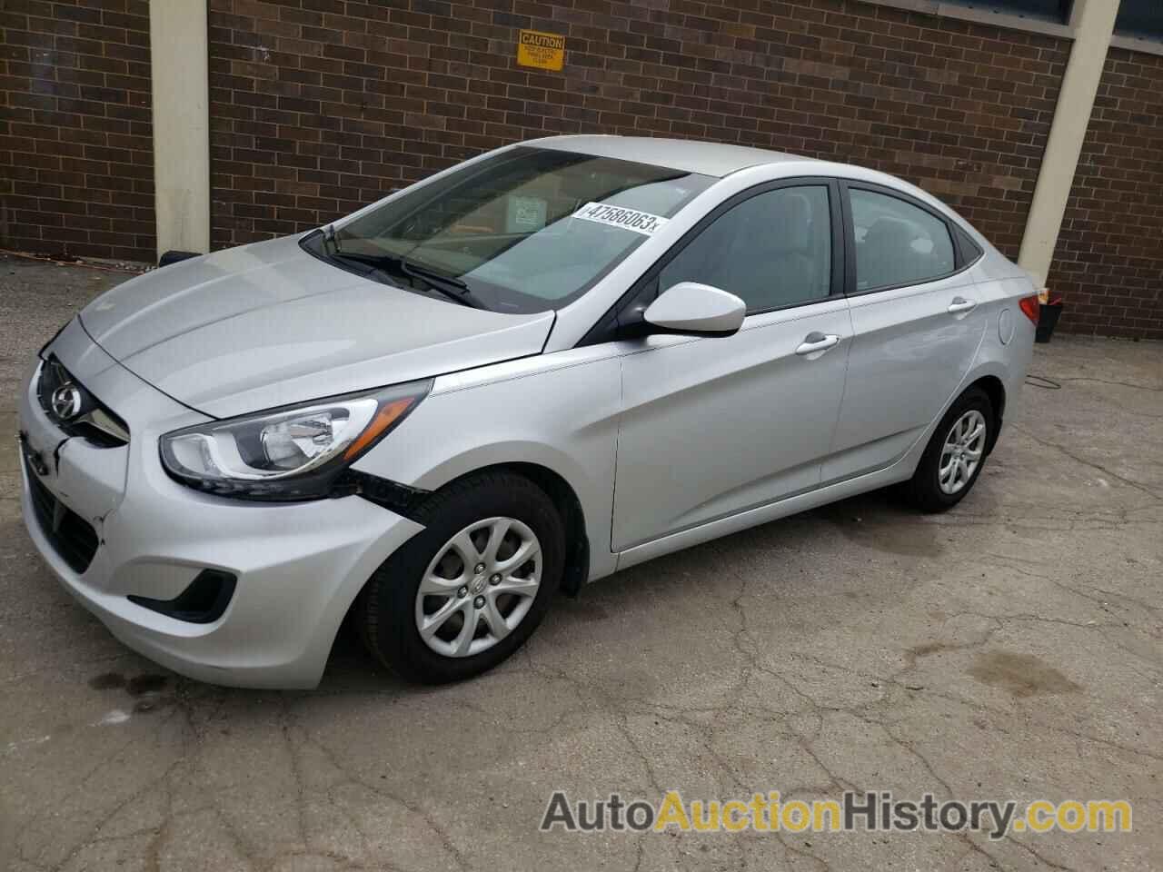 2013 HYUNDAI ACCENT GLS, KMHCT4AE5DU412575