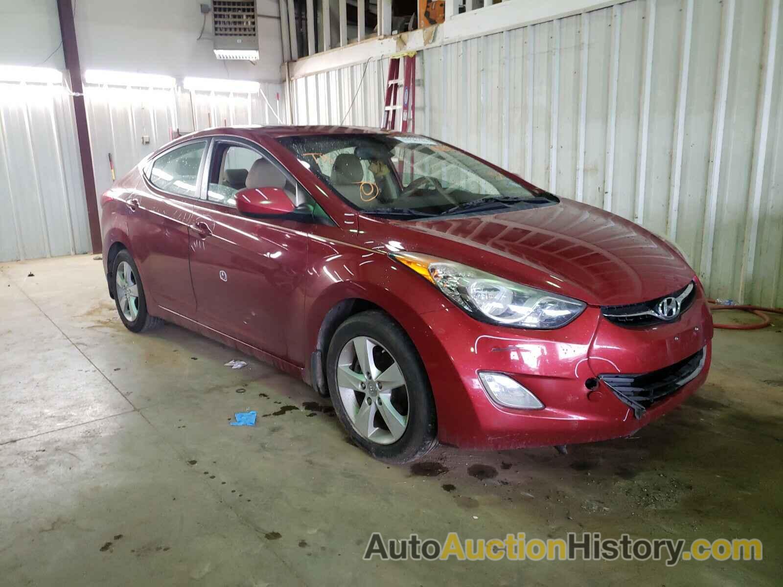 2012 HYUNDAI ELANTRA GLS, KMHDH4AEXCU424662