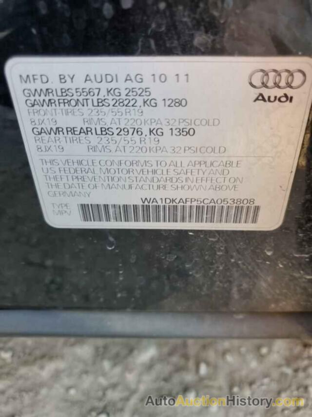 AUDI Q5 PREMIUM PLUS, WA1DKAFP5CA053808