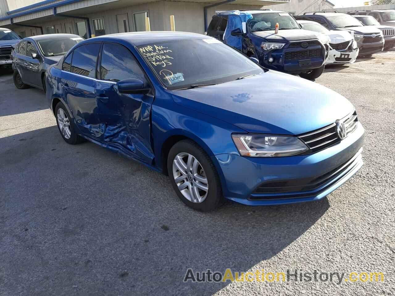 2017 VOLKSWAGEN JETTA S, 3VW2B7AJ1HM322297