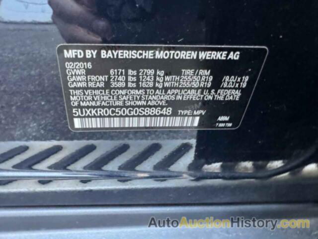 BMW X5 XDRIVE35I, 5UXKR0C50G0S88648