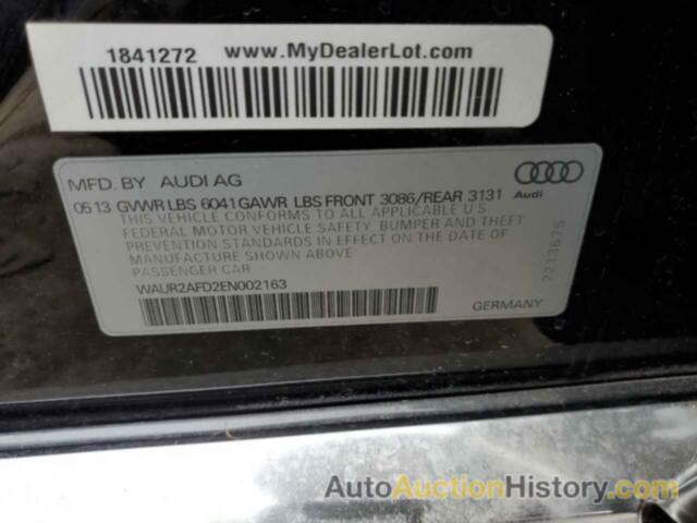 AUDI A8 L QUATTRO, WAUR2AFD2EN002163