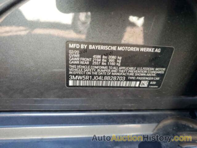 BMW 3 SERIES, 3MW5R1J04L8B28703