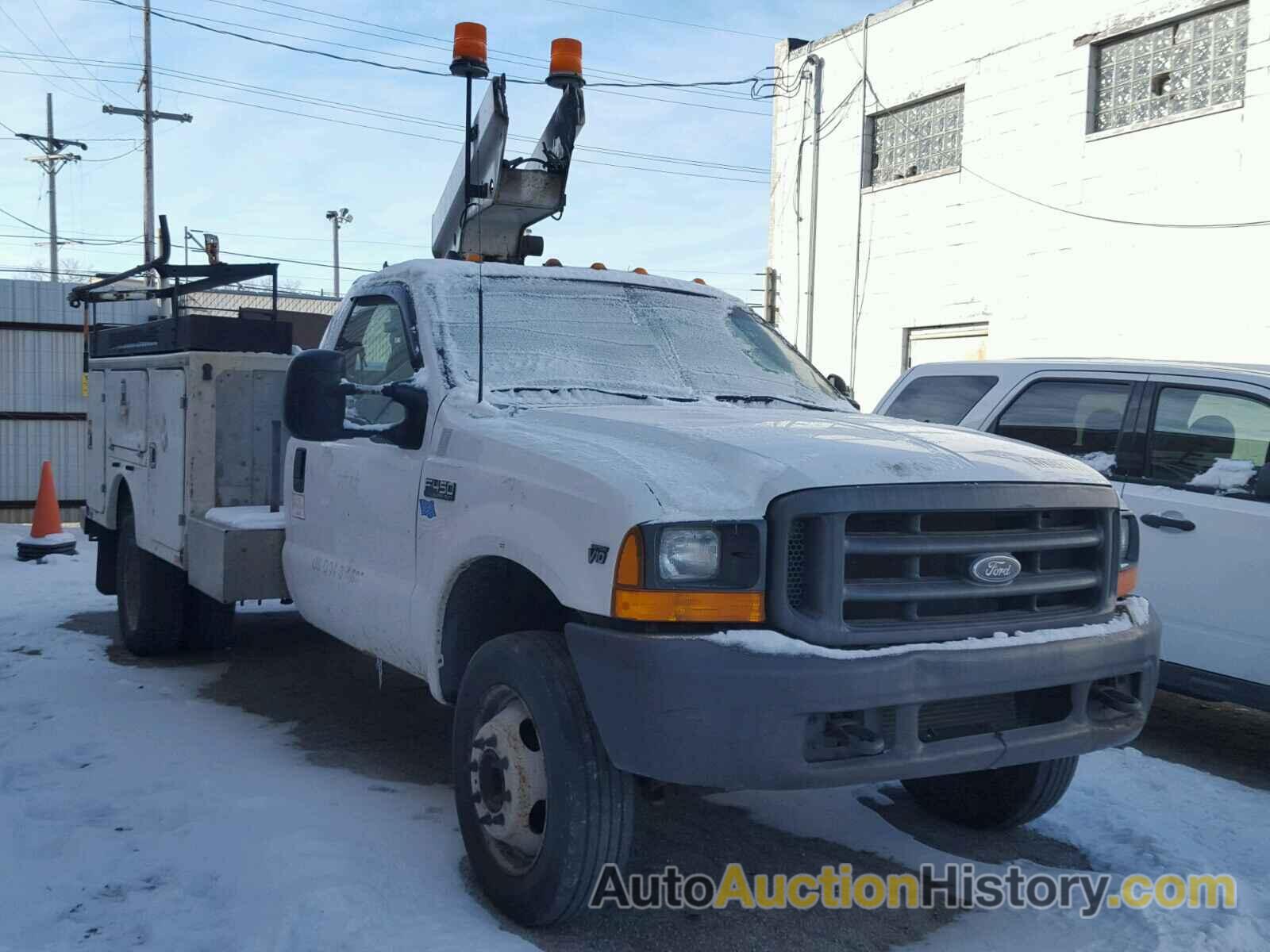 2000 FORD F450 SUPER DUTY, 1FDXF46S6YED51356