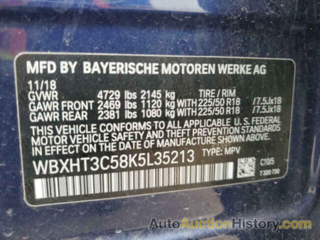 BMW X1 XDRIVE28I, WBXHT3C58K5L35213