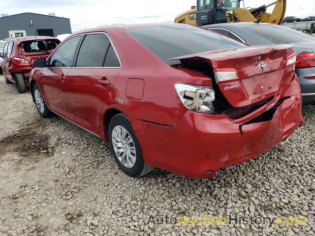 TOYOTA CAMRY BASE, 4T4BF1FKXCR255663