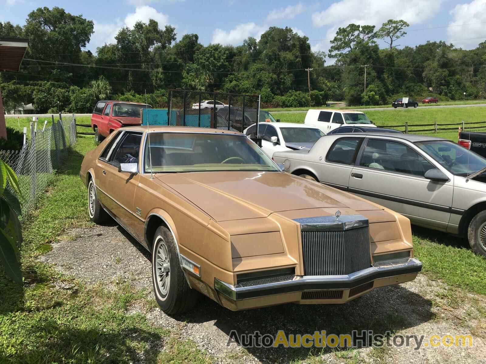 1981 CHRYSLER ALL OTHER, 2A3BY62J1BR133772