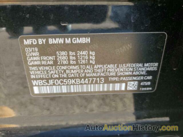 BMW M5, WBSJF0C59KB447713