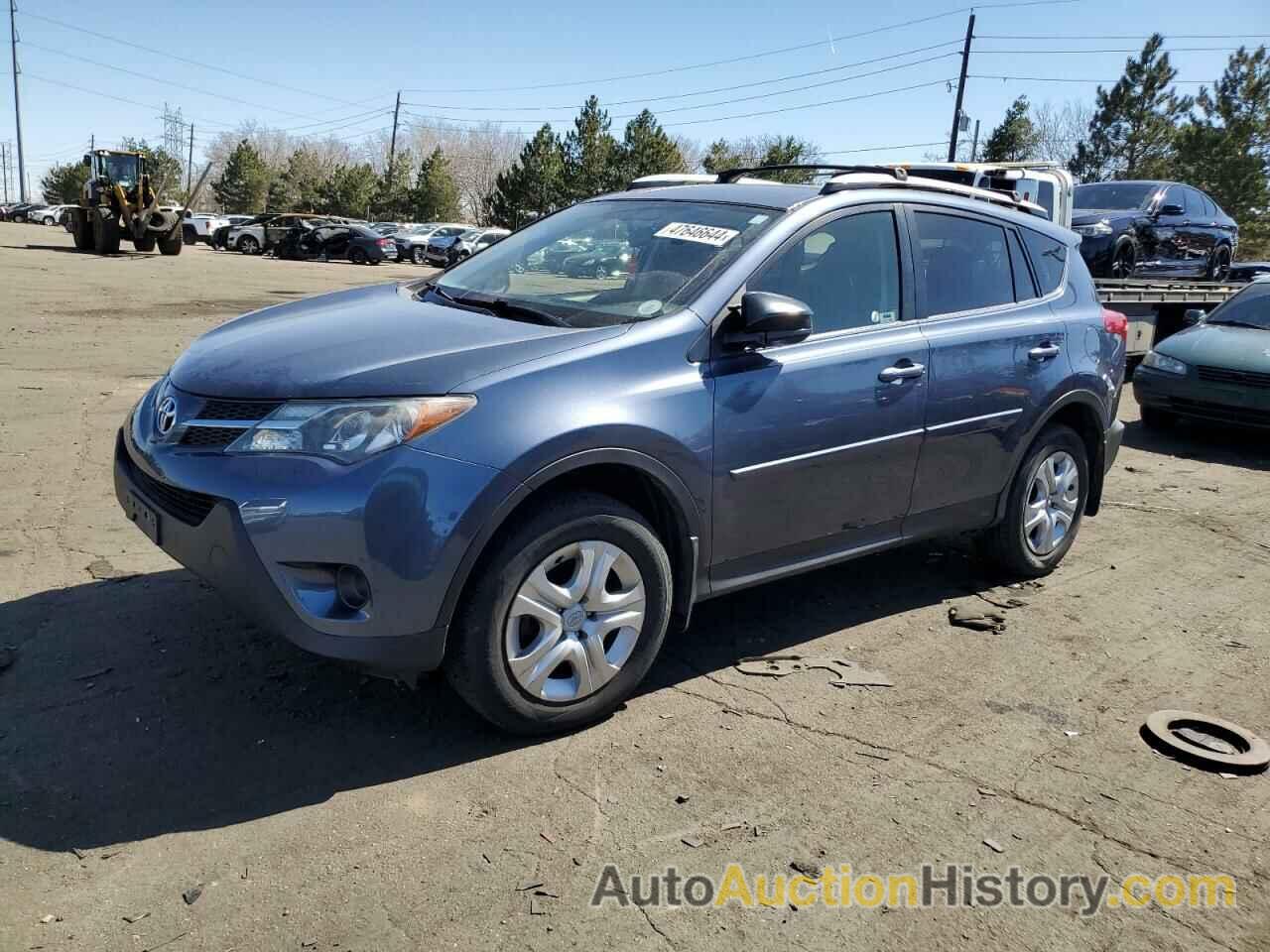 TOYOTA RAV4 LE, JTMBFREV9ED065378