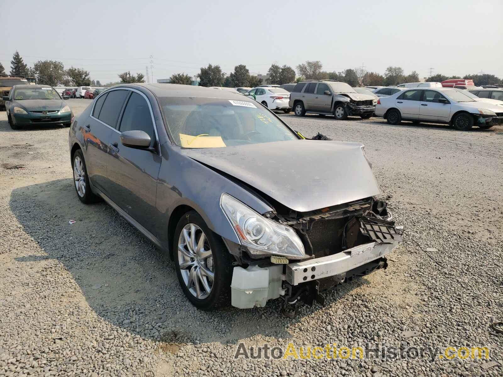 2012 INFINITI G37 BASE BASE, JN1CV6AP0CM628248