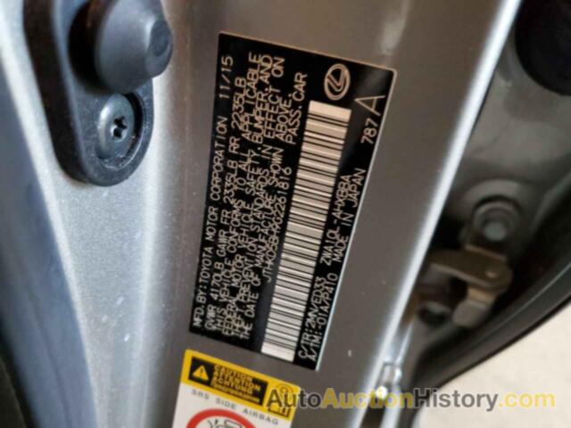 LEXUS CT 200 200, JTHKD5BH9G2261816