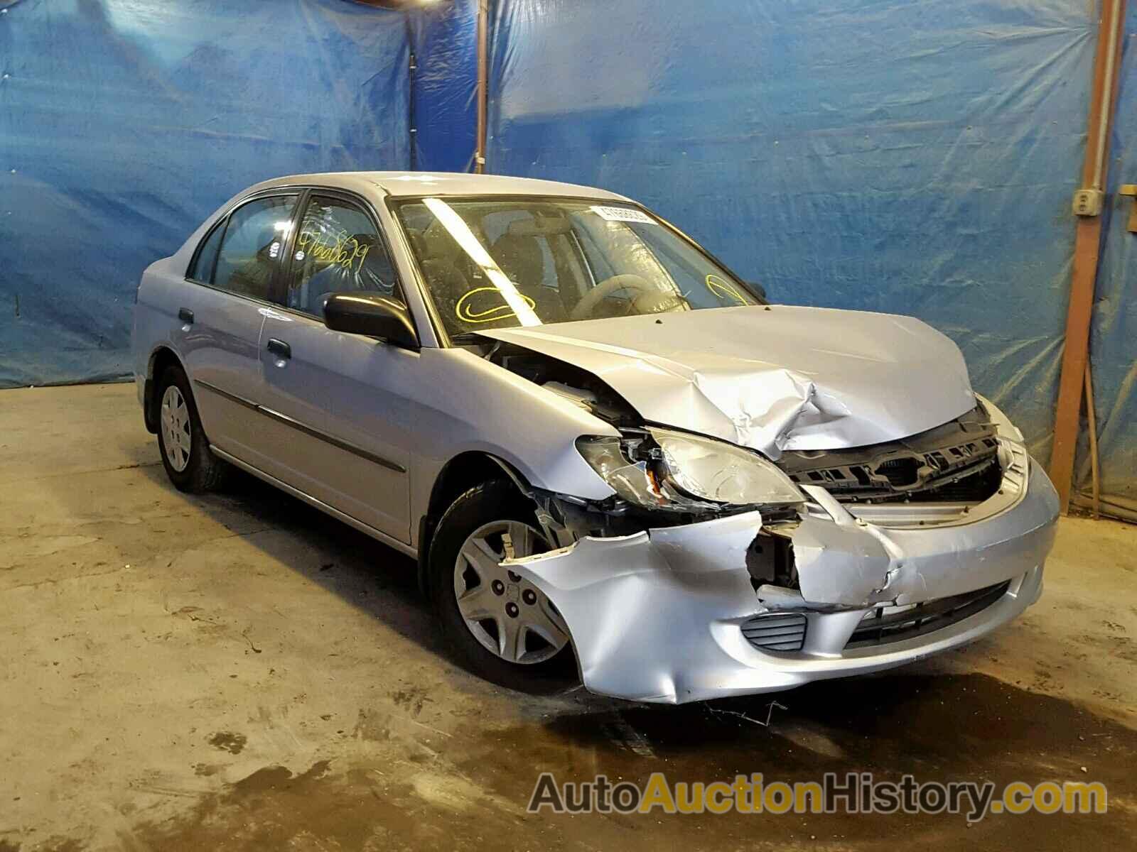 2004 HONDA CIVIC DX V DX VP, 1HGES16314L004815