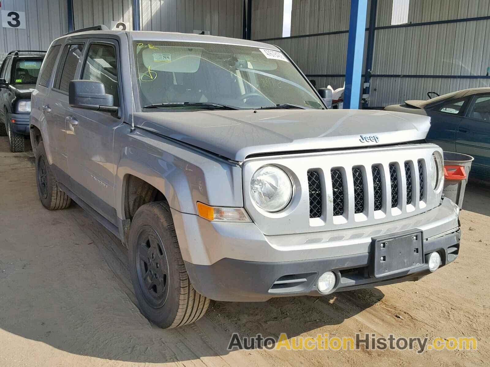 2017 JEEP PATRIOT SP SPORT, 1C4NJRBB3HD141820